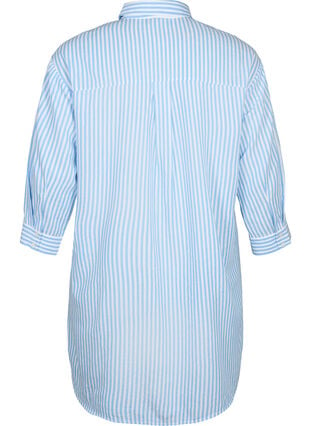 Lang, stripete skjorte med trekvartlange ermer, Marina W. Stripe, Packshot image number 1