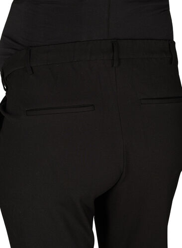 Maddison bukser til gravide, Black, Packshot image number 3