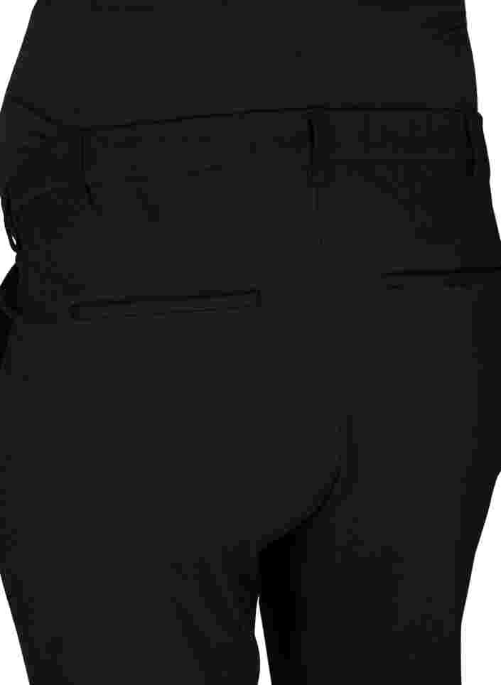 Maddison bukser til gravide, Black, Packshot image number 3
