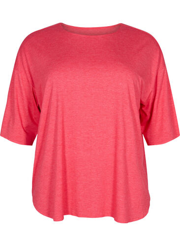 Treningsgenser med korte ermer, Azalea, Packshot image number 0