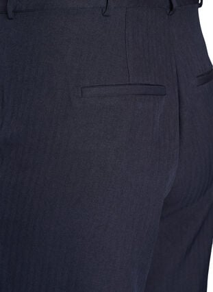Zizzi Skreddersydde bermudashorts med lommer, Dark Grey , Packshot image number 3