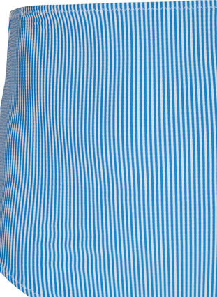 Stripete bikinitruse med ekstra høy midje, BlueWhite Stripe AOP, Packshot image number 2