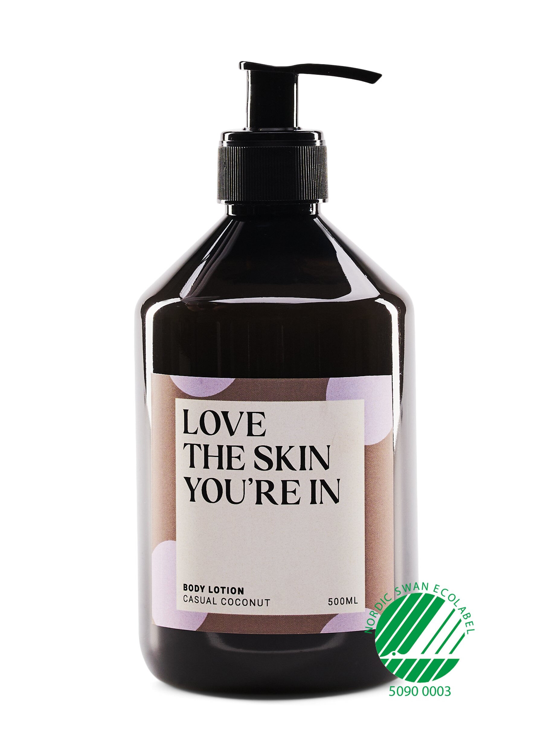 Zizzi Svanemerket Bodylotion - Casual Coconut 500 ml, Casual Coconut Dots, Packshot image number 0