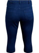 Slim fit Army caprijeans med h&oslash;y midje, Bl&aring;, Packshot image number 1