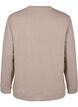 FLASH - Genser med crewneck, Beige, Packshot image number 1