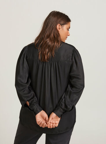 Skjorte, Black, Model image number 0