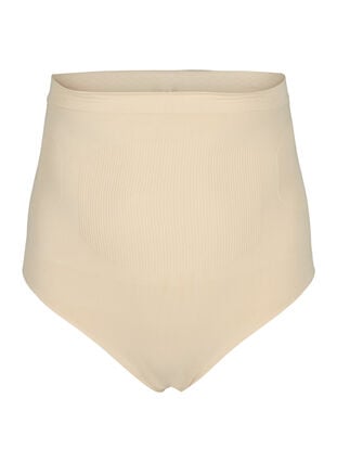 Zizzi Shapewear truse med høyt liv, Beige, Packshot image number 0