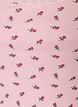 Topp med trykk og blondekant, Rosa, Packshot image number 2