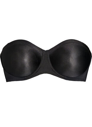 Zizzi Stroppeløs bh med bøyler, Black, Packshot image number 0