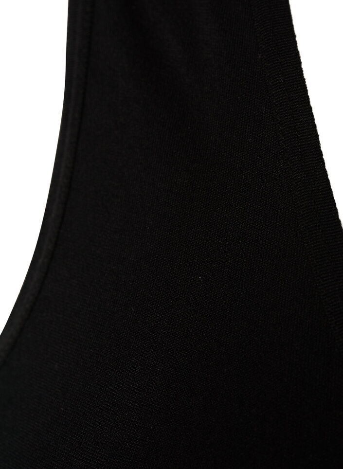 Shapewear topp med brede stropper, Black, Packshot
