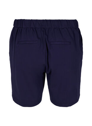 Løse shorts med knyting og lommer, Navy Blazer, Packshot image number 1