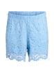 Blonder shorts med h&oslash;y midje og lommer, Bl&aring;, Packshot image number 0