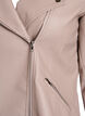 Bikerjakke i imitert skinn, Beige, Packshot image number 2