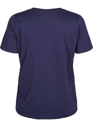 FLASH - T-skjorte med motiv, Navy Blazer Wave , Packshot image number 1