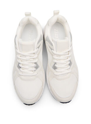 Zizzi Wide fit - Sporty sneakers, Hvit, Packshot image number 2