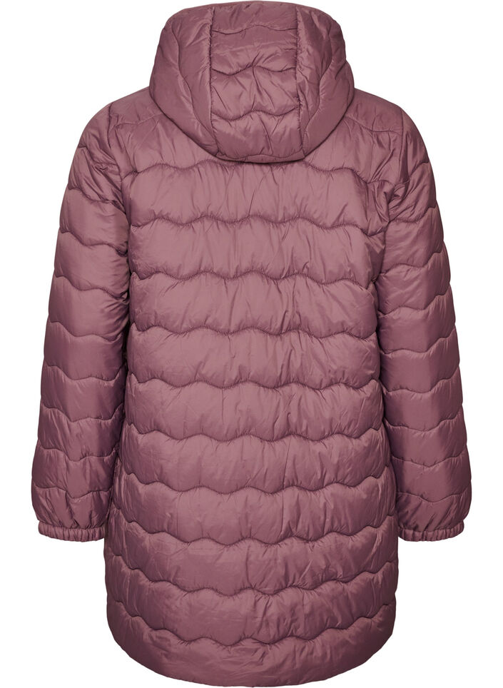 Quiltet jakke, Rosa, Packshot image number 1