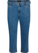Cropped Vera jeans med straight fit, Bl&aring;, Packshot image number 0