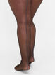  Tights i 20 denier med lurexsøm på bak, Black, Model image number 1