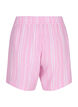 Stripete shorts i en blanding av lin og viskose, Rosa, Packshot image number 1