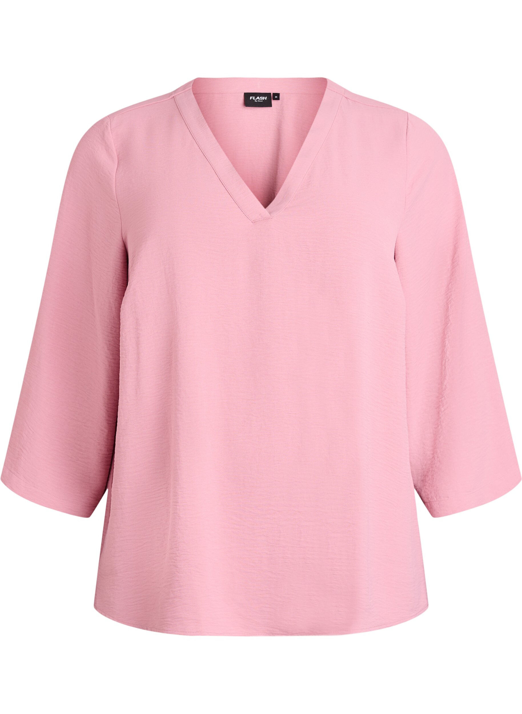 FLASH - Bluse med 3/4 ermer