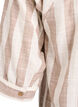 Bomullstunika med V-hals, Beige, Packshot image number 3
