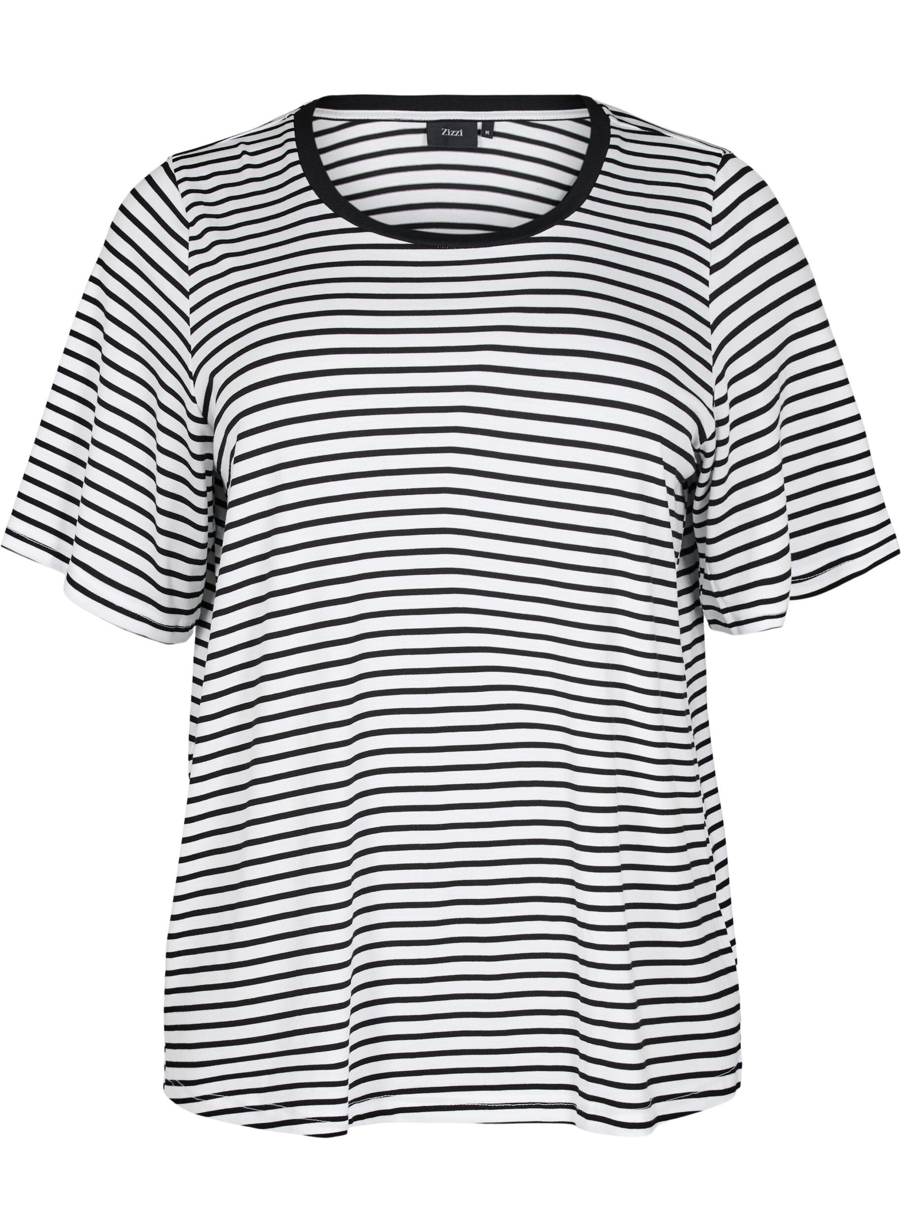 T-skjorte med TENCEL&trade; Lyocell og striper