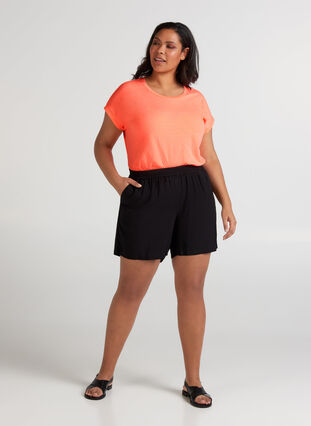 Shorts, Black, Model image number 2