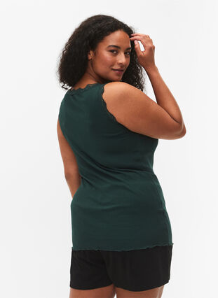 Topp med blondekant, Scarab, Model image number 1