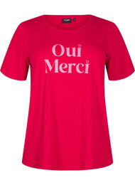 FLASH - T-skjorte med motiv, Urban Red Oui Merci