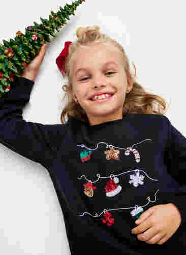 Julegenser til barn, Black Decoration, Image image number 1