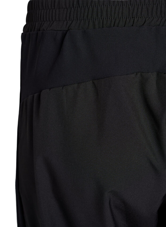 Lett treningsbukse med lommer, Svart, Packshot image number 3