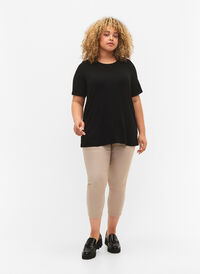 Tettsittende knickers i viskosemiks, Pure Cashmere, Model