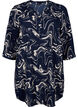 Tunika med 3/4-ermer og trykk, N. Blazer Swirl AOP, Packshot image number 0