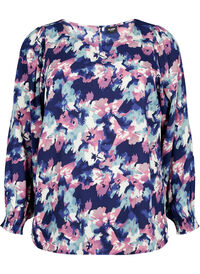 FLASH - Bluse med lange ermer og trykk	