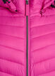 Lett jakke med lommer og avtakbar hette, Rosa, Packshot image number 2