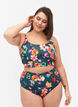 Bikinibukser med utskrift og høy midje, Meave Print, Model image number 0