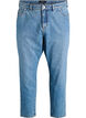 Mille Mom Fit Jeans med h&oslash;y midje, Bl&aring;, Packshot image number 0