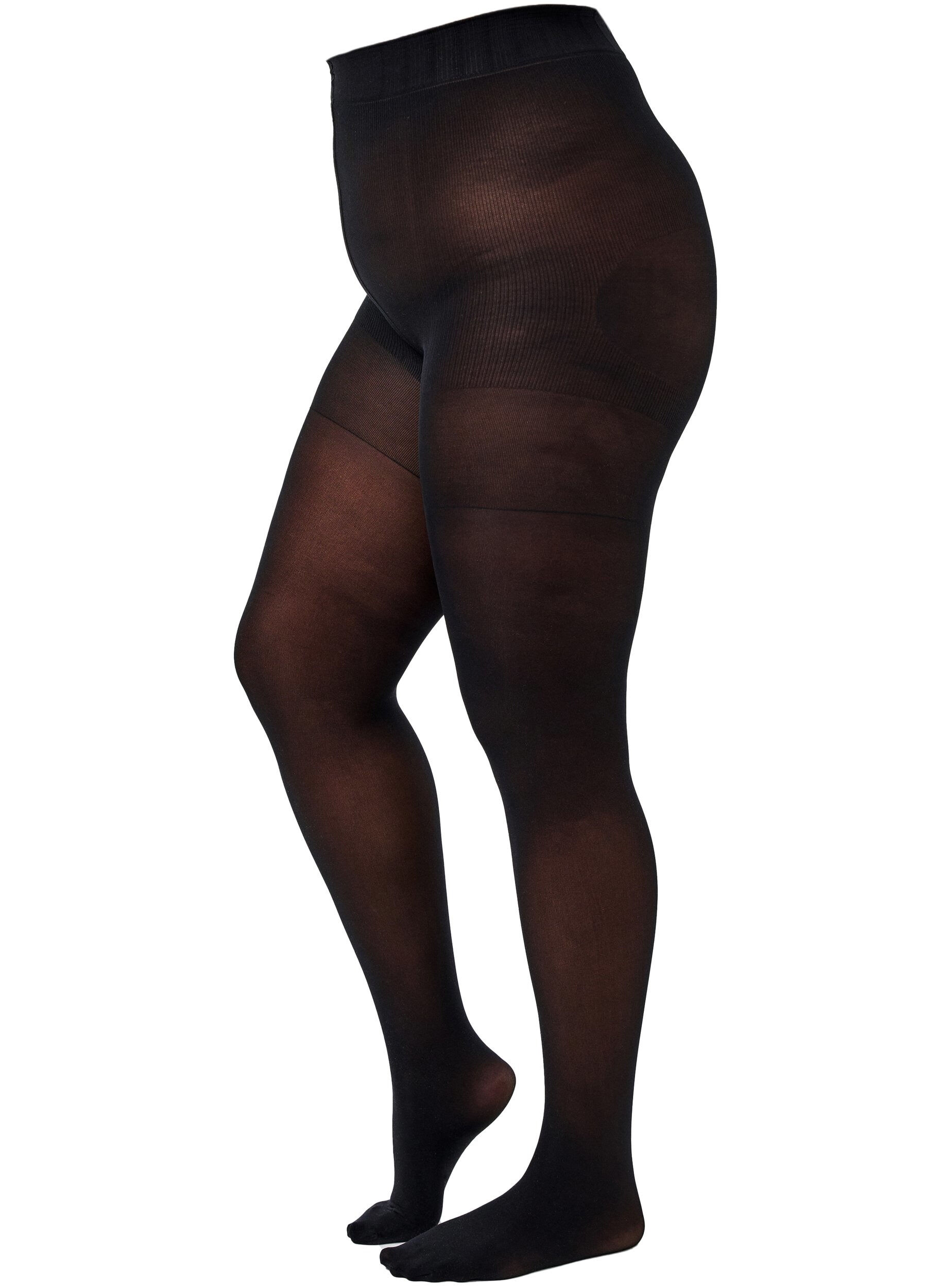 Str&oslash;mpebukser 60 denier med push-up og shape-effekt