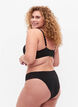 2-pakning Brazilian-truser med normal midje, Svart, Model image number 1