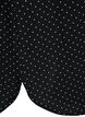 Kjole med trykk og snøring i midjen, Black Dot, Packshot image number 3