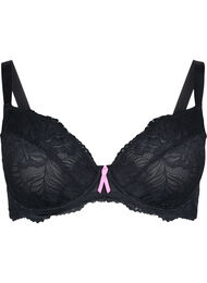 Support the breasts - blonde-BH med bøyle, Black