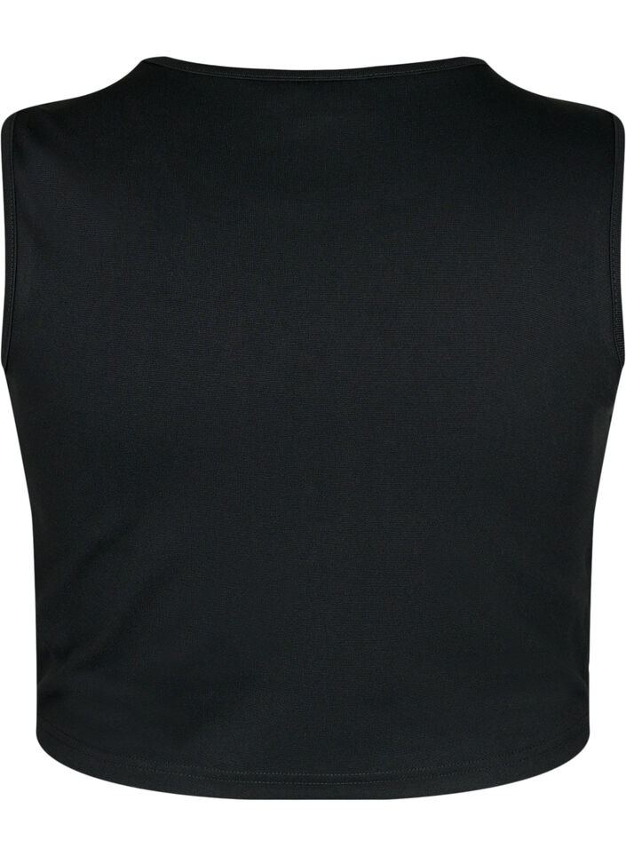 Kort topp med åpen detalj i siden, Black, Packshot image number 1