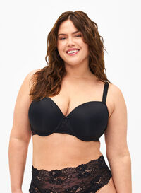 Formstøpt BH med mesh, Black, Model
