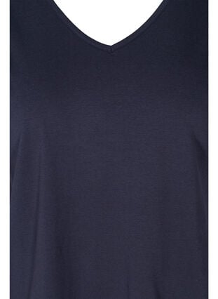 T-skjorte med v-hals, Night Sky, Packshot image number 2