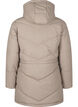 Vannavstøtende pufferjakke med hette, Beige, Packshot image number 1