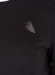Treningsgenser med lange ermer, Svart, Packshot image number 2