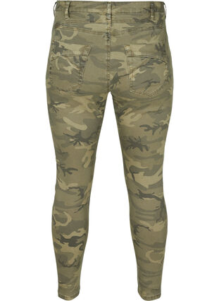 Tettsittende bukser med kamuflasjemønster, Camouflage, Packshot image number 1