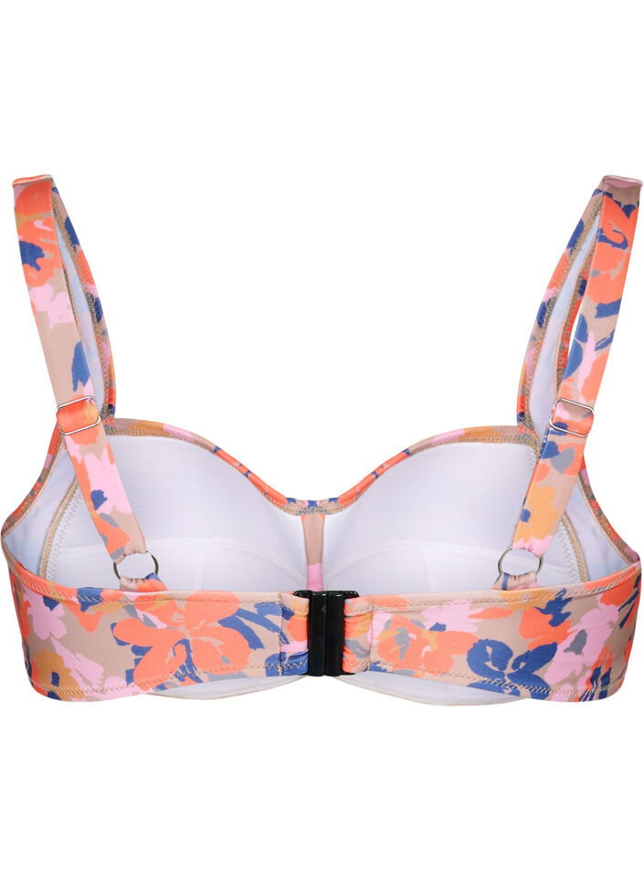 Mønstrete bikinioverdel, Retro Flower, Packshot image number 1