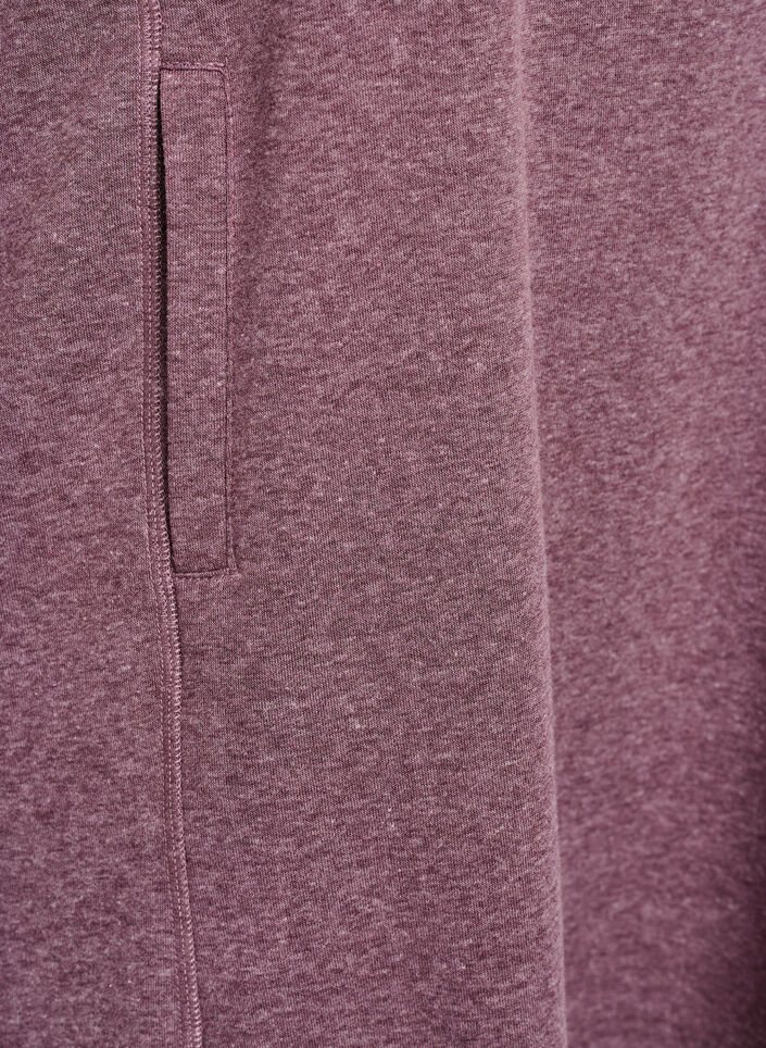 FLASH - Kort genserkjole med høy hals og lommer, Rød, Packshot image number 3