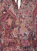 Midikjole med paisley-trykk og elastisk midje, Lilla, Packshot image number 2